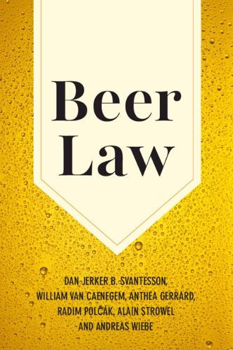 Beer Law by Dan Jerker B. Svantesson 9781009632591