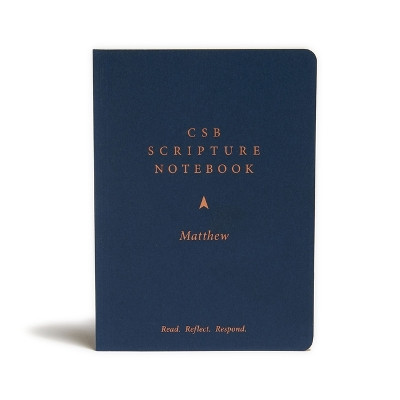 CSB Scripture Notebook, Matthew 9781087721804
