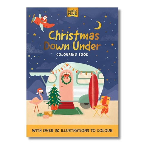 Christmas Down Under Colouring Book 9781923457065