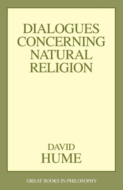 Dialogues Concerning Natural Religion by David Hume 9780879755270