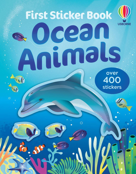 First Sticker Book Ocean Animals Amanda Shufflebotham 9781836048190