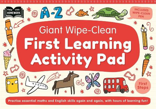 Giant Wipe-Clean First Learning Activity Pad Autumn Publishing 9781805855248