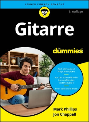 Gitarre für Dummies Mark Phillips 9783527724727