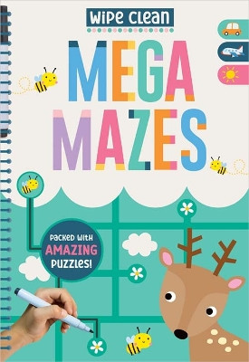 Wipe Clean: Mega Mazes by Amy Boxshall 9781836428633