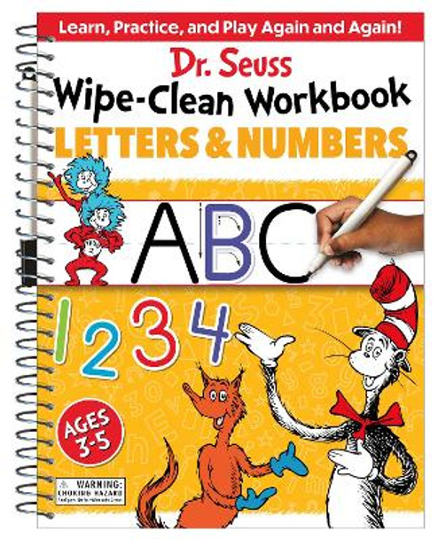 Dr. Seuss Wipe-Clean Workbook: Letters and Numbers: Activity Workbook for Ages 3-5 by Dr. Seuss