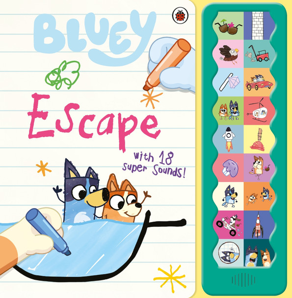 Bluey: Escape: 18-button Sound Book Bluey 9780241784914