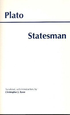 Statesman by Plato 9780872204621
