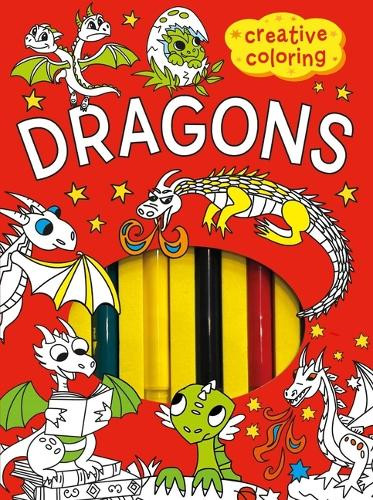 Dragons Mini-Coloring Kit by Weldon Owen 9798886743050