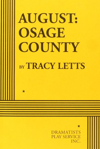 August: Osage County by Tracy Letts 9780822223009