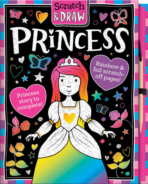 Scratch and Draw Princesses by Nat Lambert