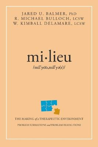 Mi-Lieu: The Making of a Therapeutic Environment by Jared U Balmer Ph D
