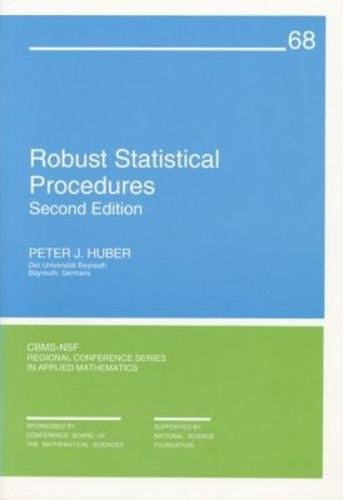 Robust Statistical Procedures by Peter J. Huber 9780898713794