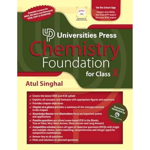 Chemistry Foundation for Class X by Atul Singhal 9789393330253