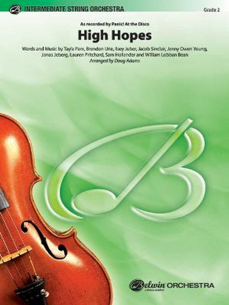 High Hopes: As Recorded by Panic! at the Disco, Conductor Score & Parts by Tayla Parx