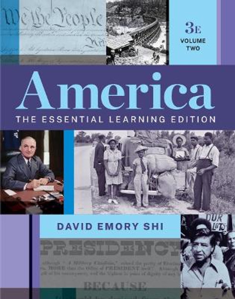 America: The Essential Learning Edition by David E Shi