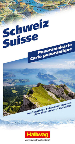 Switzerland Panoramic map 9783828330382