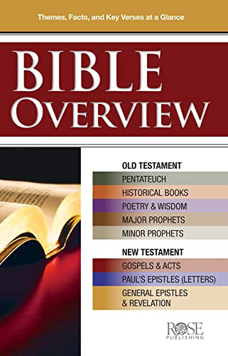 Bible Overview Pamphlet by Rose Publishing 9781890947712