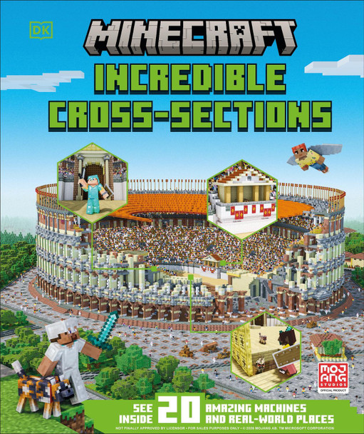 Minecraft Cross-Sections by DK 9780241789469