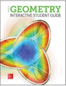 Geometry 2018, Interactive Student Guide by McGraw Hill 9780079061775
