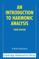 An Introduction to Harmonic Analysis by Yitzhak Katznelson 9780521543590