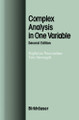 Complex Analysis in One Variable by Raghavan Narasimhan 9781461266471