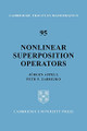 Nonlinear Superposition Operators by Jurgen Appell 9780521090933
