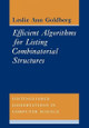 Efficient Algorithms for Listing Combinatorial Structures by Leslie Ann Goldberg 9780521117883
