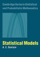 Statistical Models by A. C. Davison 9780521734493