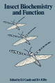 Insect Biochemistry and Function by David John Candy 9780412117701