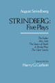 Strindberg: Five Plays by August Strindberg 9780520046986
