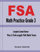 FSA Math Practice Grade 3: Complete Content Review Plus 2 Full-length FSA Math Tests by Michael Smith 9781636200064