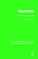 Teaching: A Psychological Analysis by C.M. Fleming