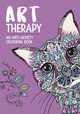 Art Therapy: An Anti-Anxiety Colouring Book for Adults by LOM Art