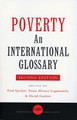 Poverty: An International Glossary by Paul Spicker