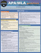 Apa/MLA Guidelines - 7th/9th Editions Style Reference for Writing: A Quickstudy Laminated Guide by Kaitlyn McNamee
