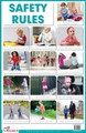 Safety Rules Educational Chart by Pegasus