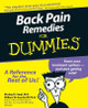 Back Pain Remedies For Dummies Michael S. Sinel 9780764551321