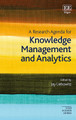 A Research Agenda for Knowledge Management and Analytics Jay Liebowitz 9781803920139
