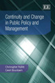 Continuity and Change in Public Policy and Management by Christopher Pollitt 9780857935434