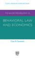 Advanced Introduction to Behavioral Law and Economics by Cass R. Sunstein 9781035323142