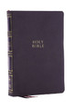 NKJV, Compact Center-Column Reference Bible, Leathersoft, Gray, Red Letter, Comfort Print by Thomas Nelson 9781400333059