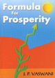Formula for Prosperity by J. P. Vaswani 9788120745902
