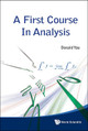 First Course In Analysis, A by Donald Yau 9789814417853