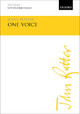One Voice by John Rutter 9780193526440