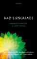 Bad Language by Herman Cappelen 9780198839651