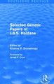 Selected Genetic Papers of J.B.S. Haldane by Krishna R. Dronamraju 9781138783430