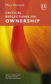Critical Reflections on Ownership by Mary Warnock 9781781955468