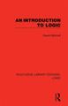 An Introduction to Logic by David Mitchell 9780367420642