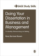 Doing Your Dissertation in Business and Management: The Reality of Researching and Writing by Reva Berman Brown 9781412903509