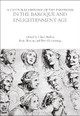 A Cultural History of the Emotions in the Baroque and Enlightenment Age by David Lemmings 9781472535764
